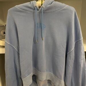 🔴GAP CROPPED LOGO HOODIE